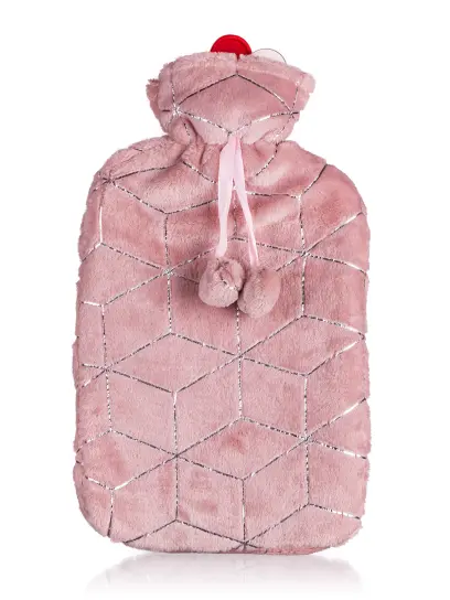 láhev zahř. CUBE 2 l růžová