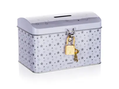 plechovka-kasička tr.4KIDS bí.