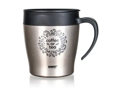 termohrnek TAZZA 330ml béžový