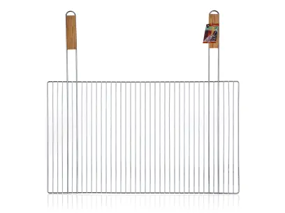 rošt gril.hranatý BBQ 68x40cm