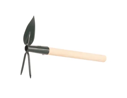 okopávačka srdíčko 2 hroty S NÁSADOU 27cm PROFI