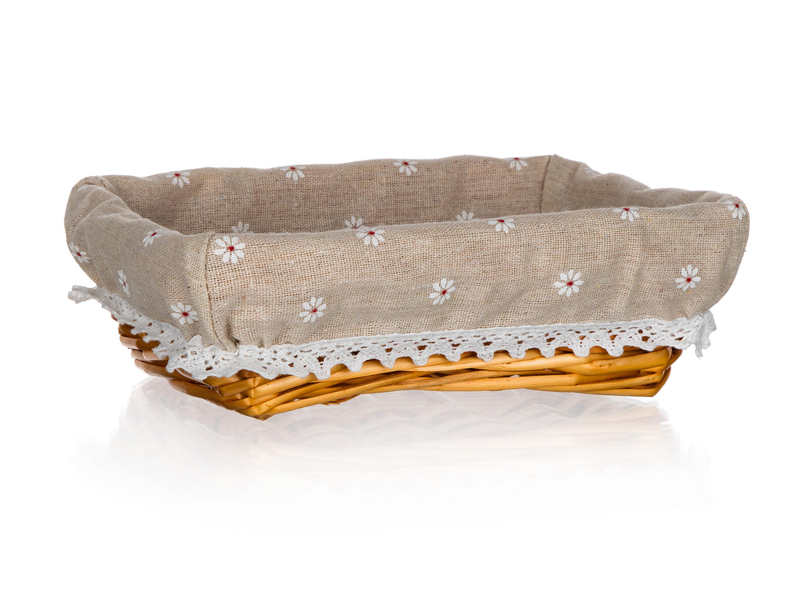 košík DAISY obdélník. 22x16x6,5cm proutěný 0.07 Kg MTA MAXMIX Sklad14 327008 8596417106432