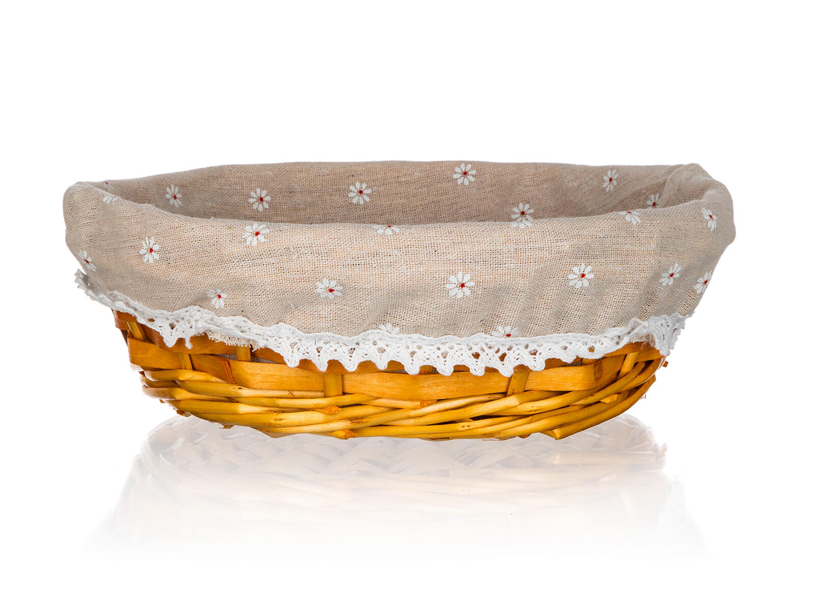 košík DAISY kulatý 25x8cm proutěný 0.1 Kg MTA MAXMIX Sklad14 327010 8596417106456