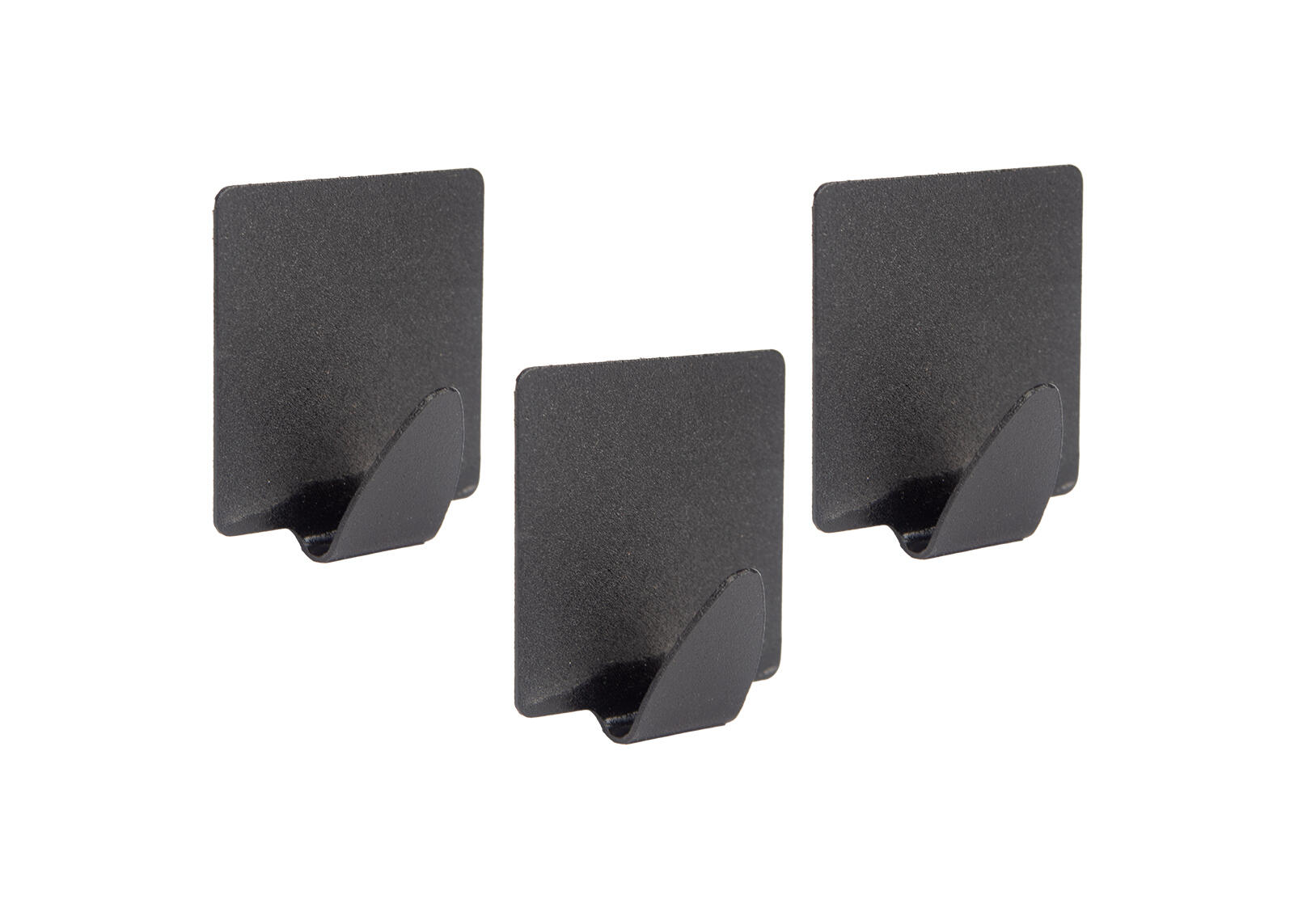 háček samolepicí obdél.ocel ČER (3ks)