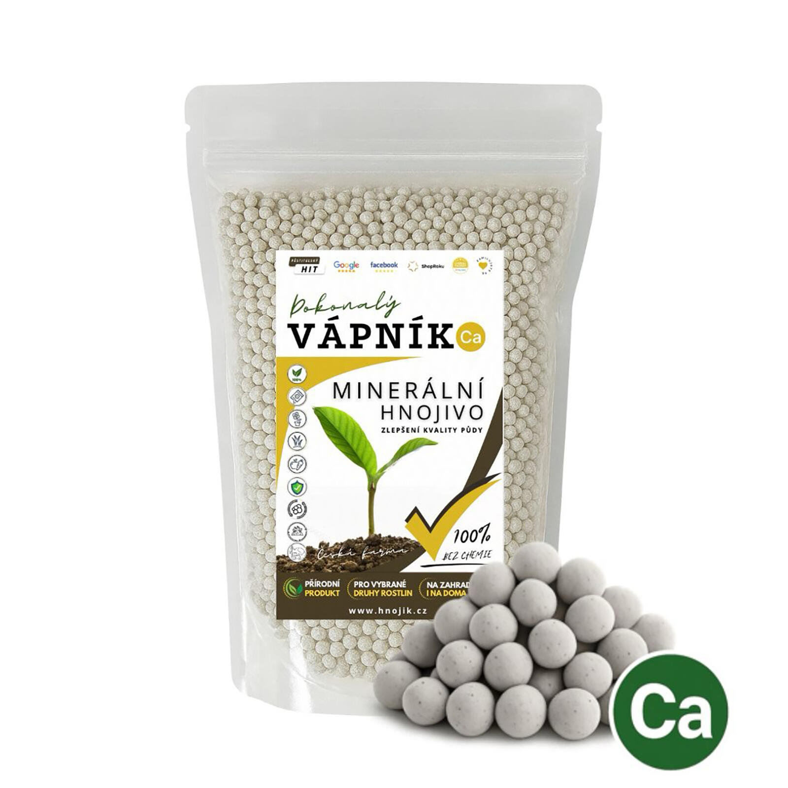 hnojivo vápník 2,5kg HNOJÍK