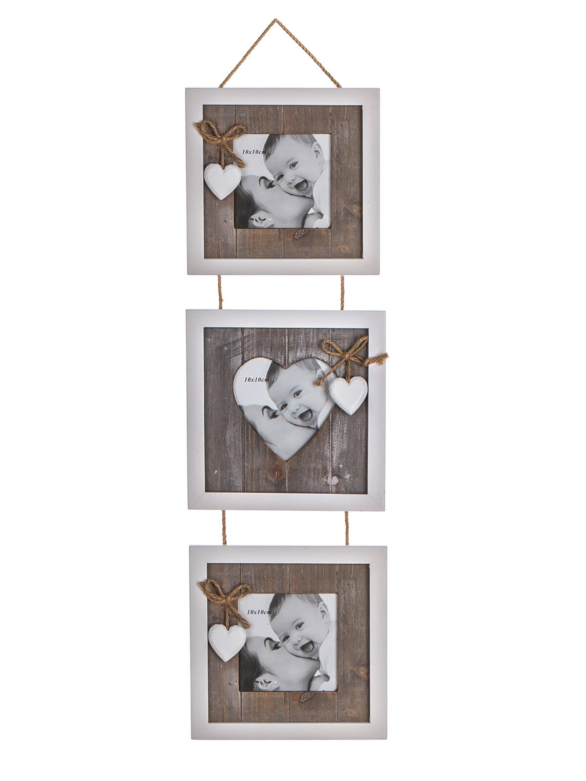 fotorámeček SOLID HEART závěs 3 fottky