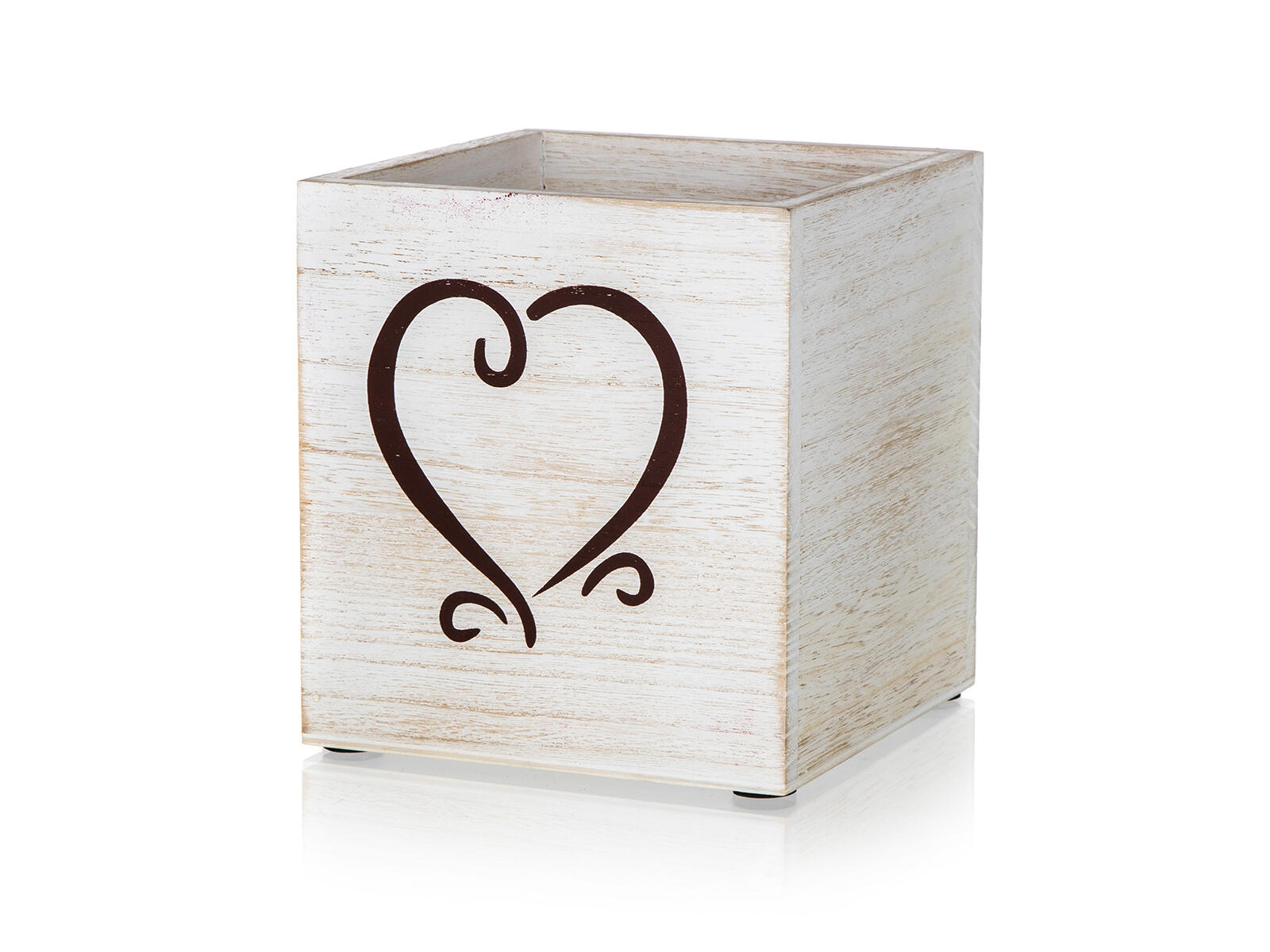 krabička dekorační HEART 13x13x14cm