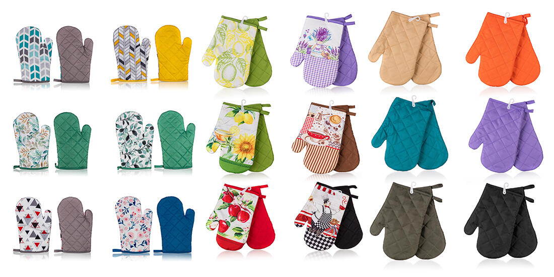 chňapka PES 27cm SOLID mix barev (2ks)