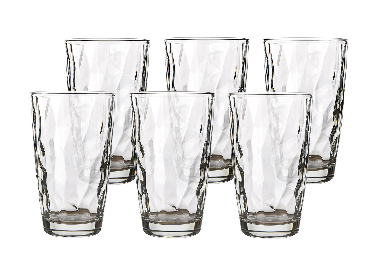 sklenice 470ml DIAMOND čirá (6ks)