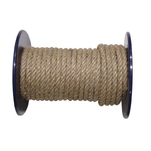 lano přírodní  8mm stáčené s PP    (100m) 4.7 Kg MTA MAXMIX Sklad14 602041