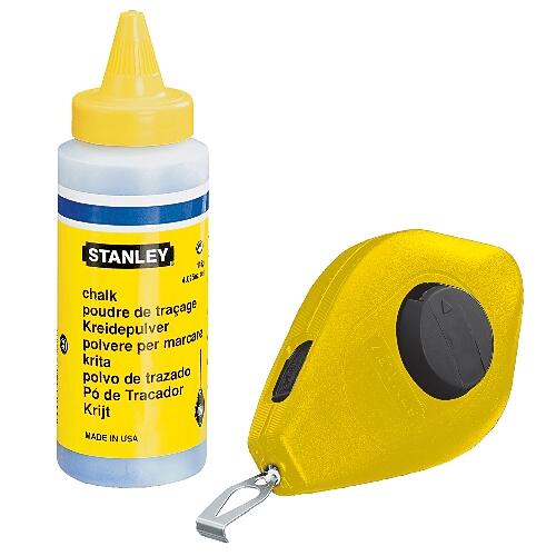 šňůra brnkací 30m + pudr ABS  0-47-443  STANLEY 0.26 Kg MTA MAXMIX Sklad14 624235