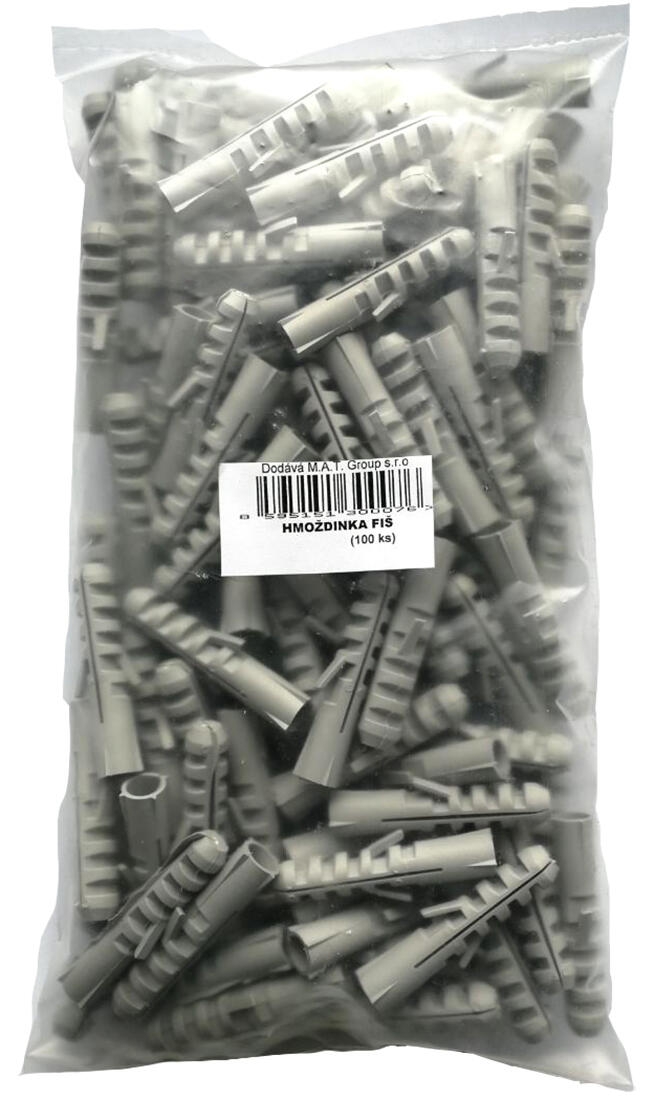 hmoždinka univ. FIŠ 10x50mm (100ks) 0.1 Kg MTA MAXMIX Sklad14 632051