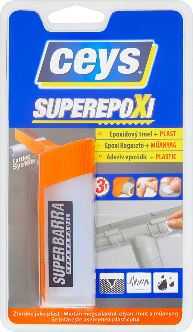 tmel epoxidový správkový 48g na plast CEYS 0.08 Kg MTA MAXMIX Sklad14 505373