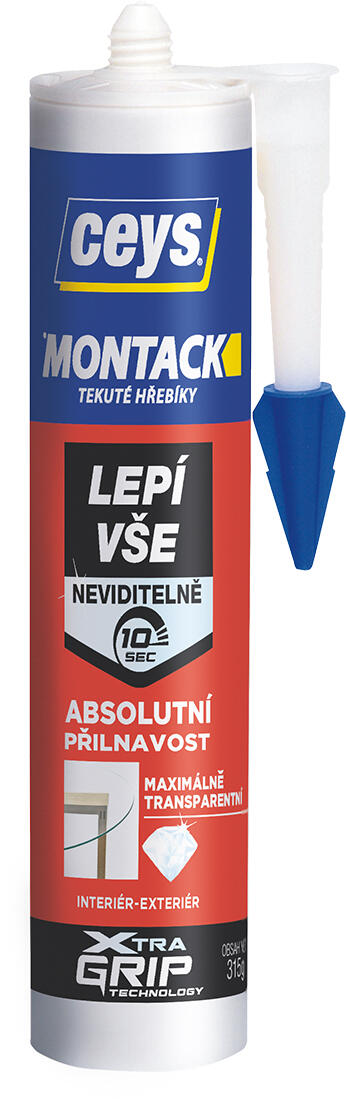 lepidlo montážní 300ml/315g MONTACKCEYS TRA 0.34 Kg MTA MAXMIX Sklad14 505434