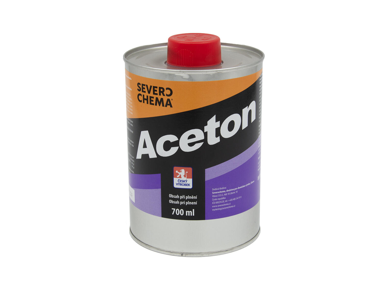 aceton technický 700ml 0.56 Kg MTA MAXMIX Sklad14 831197