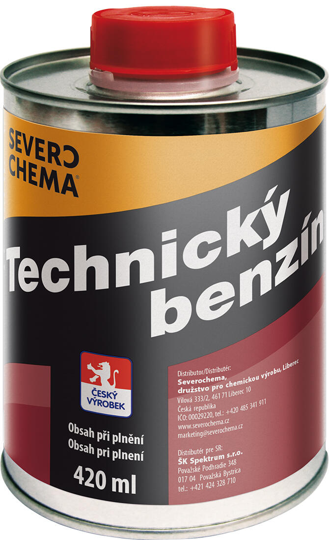 benzín technický 420ml 0.3 Kg MTA MAXMIX Sklad14 830707