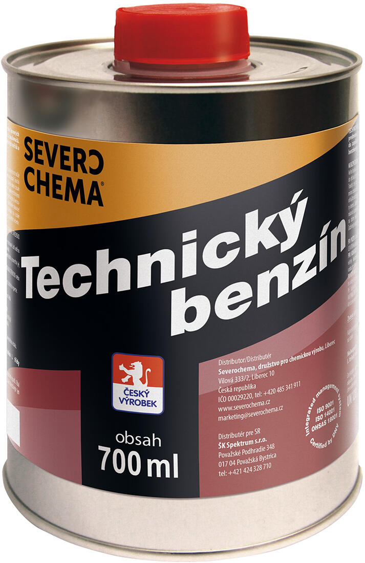 benzín technický 700ml 0.5 Kg MTA MAXMIX Sklad14 831160
