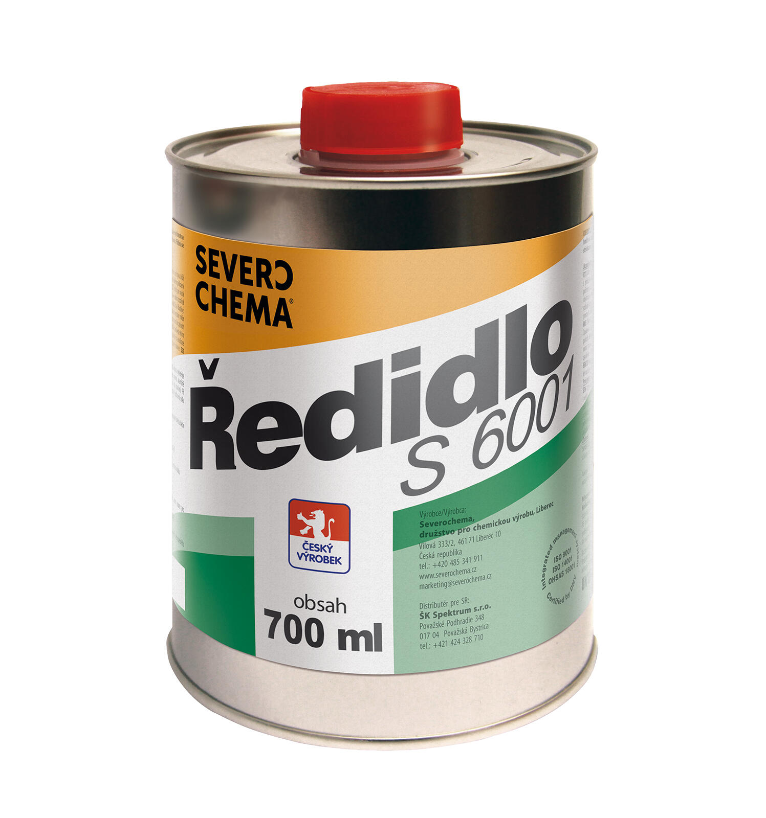 ředidlo S 6001 700ml 0.56 Kg MTA MAXMIX Sklad14 831164