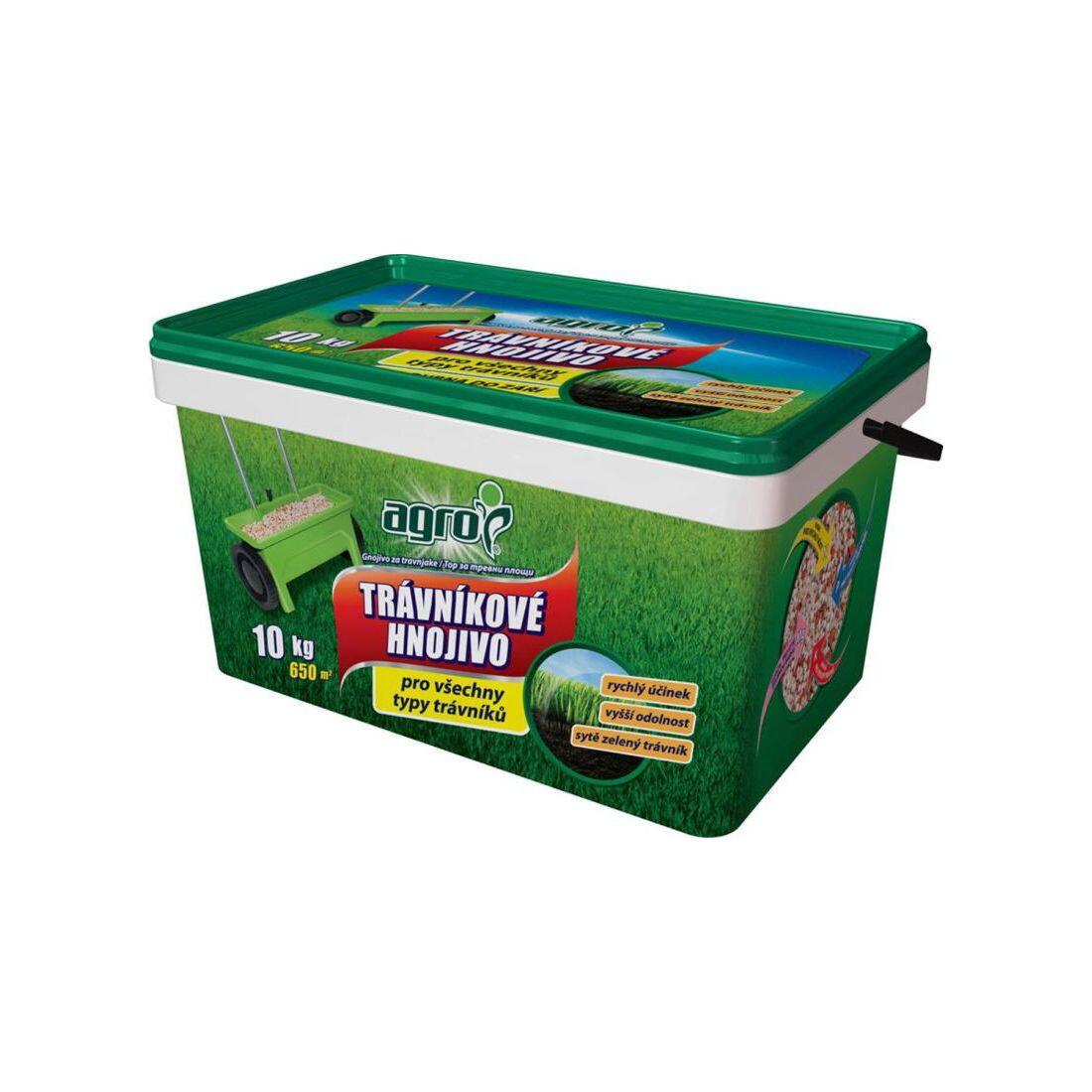 hnojivo trávníkové 10kg kbelík AGRO 10 Kg MTA MAXMIX Sklad14 910043
