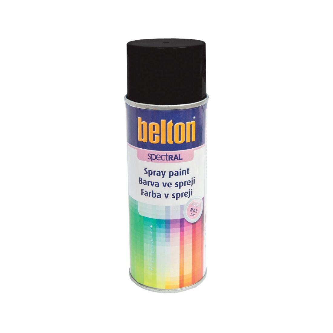 barva ve spreji BELTON RAL 9005m, 400ml ČER matná 0.31 Kg MTA MAXMIX Sklad14 825121