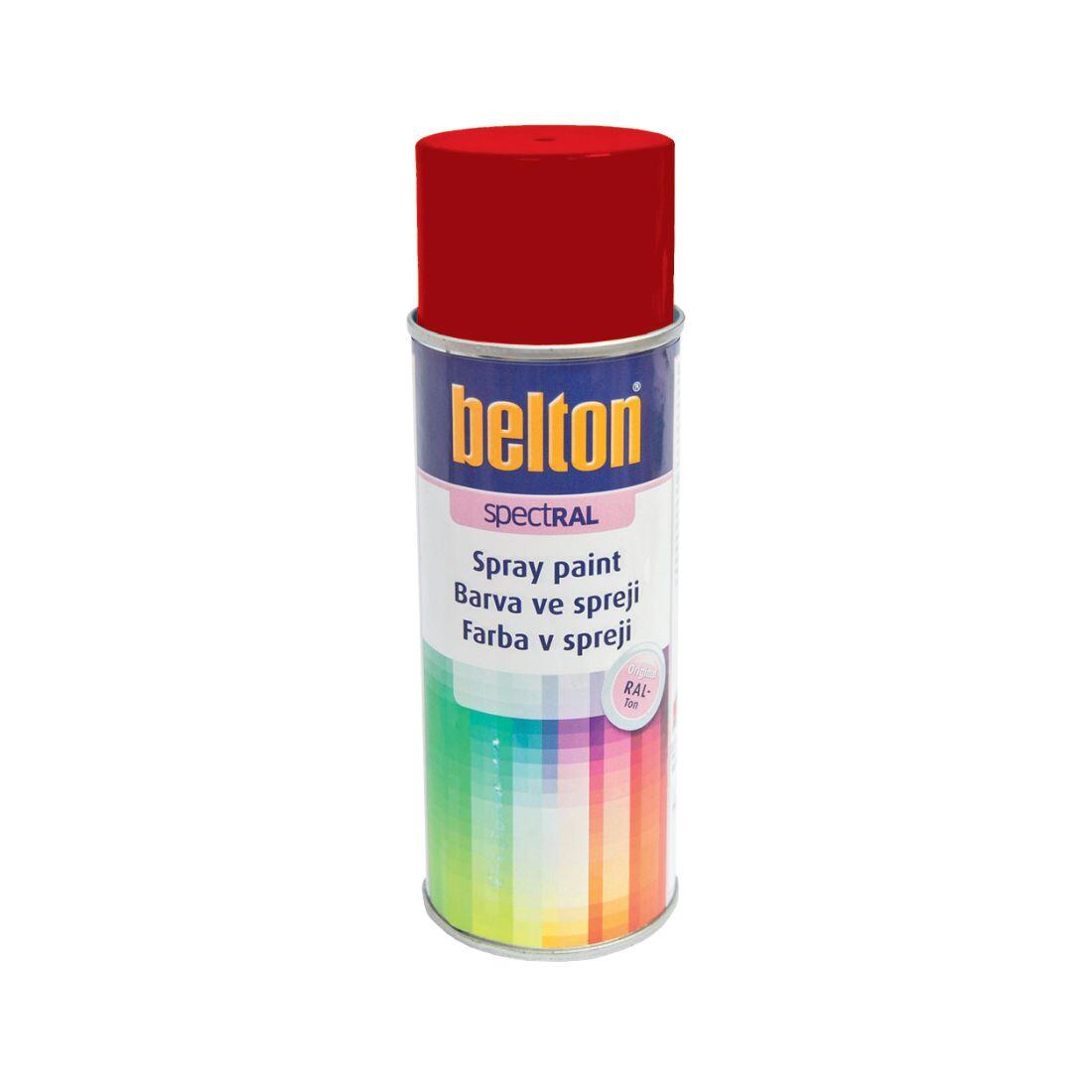 barva ve spreji BELTON RAL 3000, 400ml ČRV ohnivě lesklá 0.31 Kg MTA MAXMIX Sklad14 825129