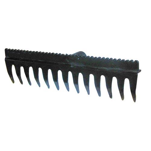 hrábě se srovnávací lištou 38,5x11cm, 13z PA/skelné vlákno bez násady 0.22 Kg MTA MAXMIX Sklad14 311328 8594028841223