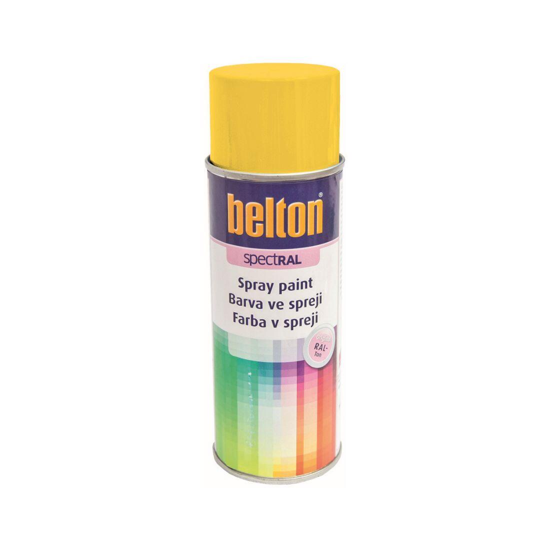 barva ve spreji BELTON RAL 1021, 400ml ŽL hořčičná 0.31 Kg MTA MAXMIX Sklad14 825380