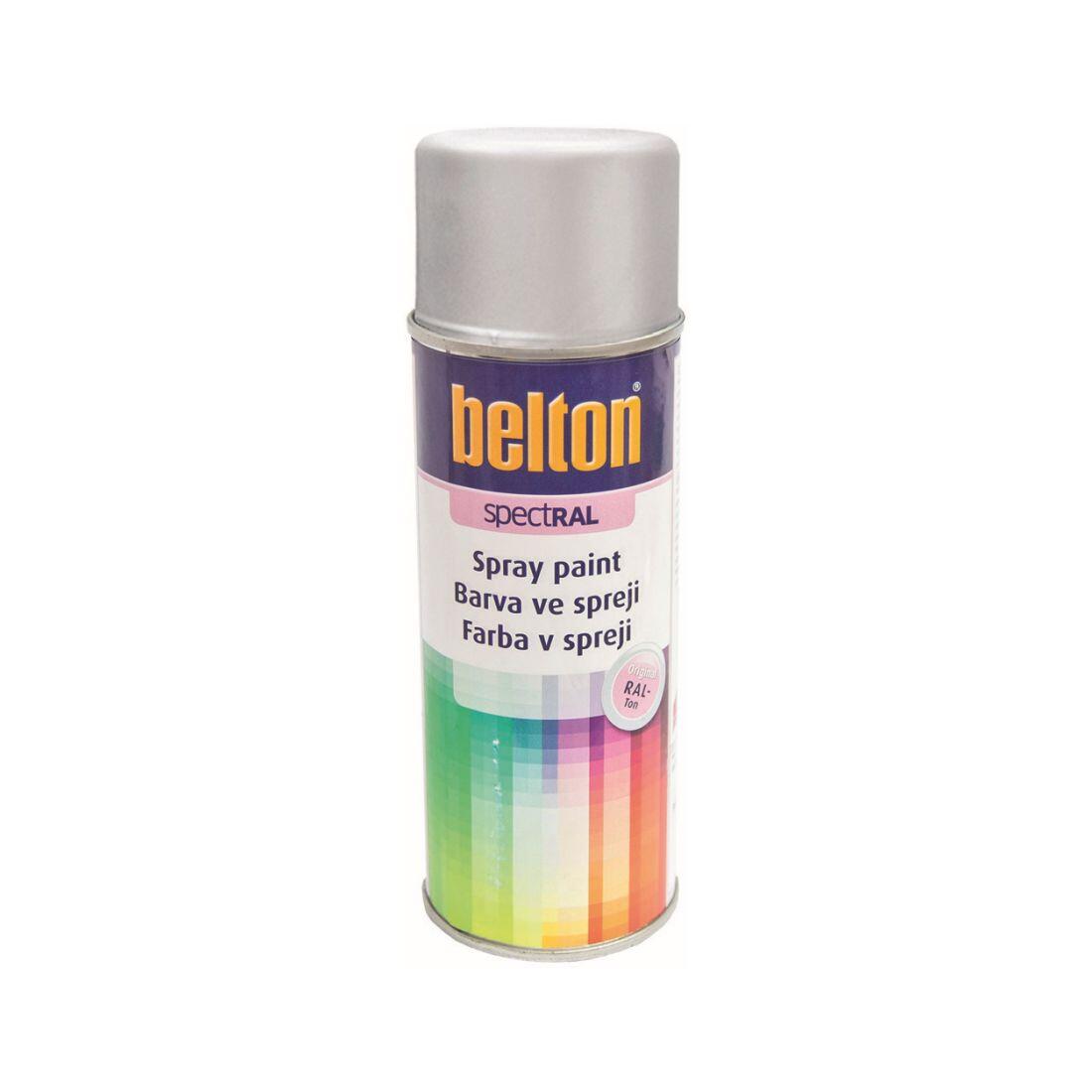 barva ve spreji BELTON RAL 9006, 400ml BÍ Al 0.31 Kg MTA MAXMIX Sklad14 825383