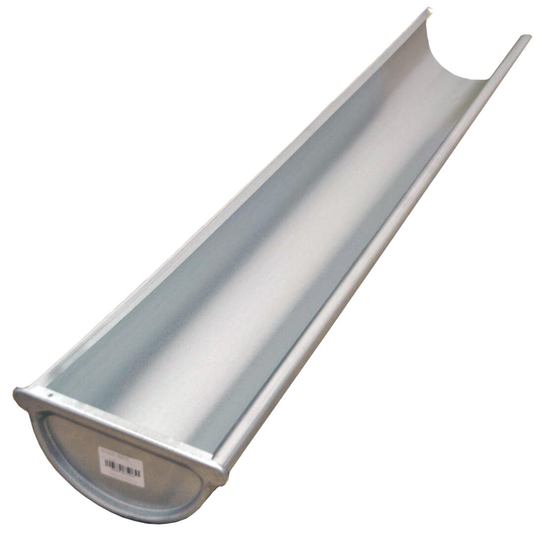 žlab koncový L 330mm d.1m Zn 1.36 Kg MTA MAXMIX Sklad14 411241