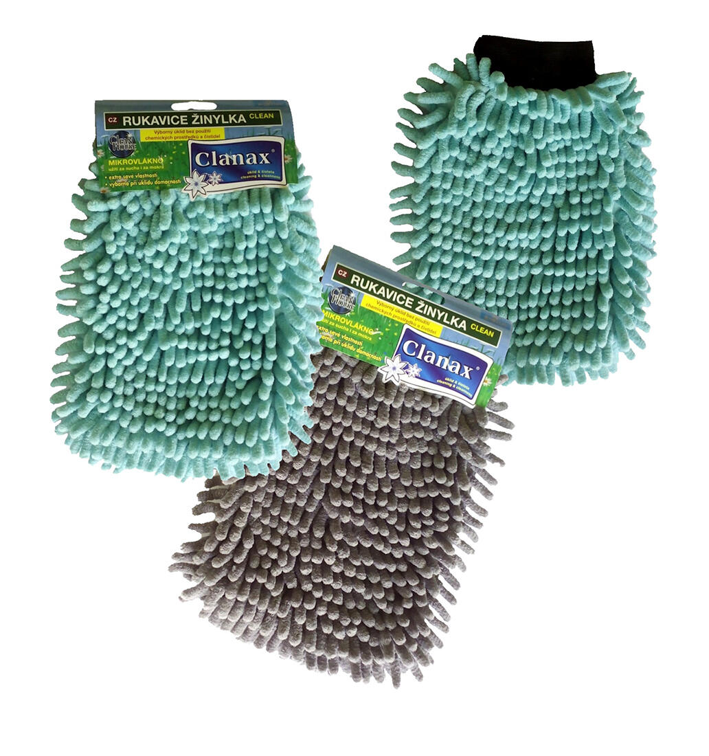 rukavice čisticí žinylka CLEAN mix barev 0.07 Kg MTA MAXMIX Sklad14 394001