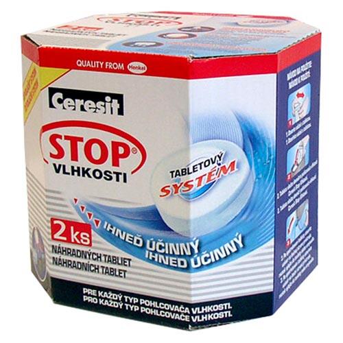 náplň do pohlcovače vlhkosti CERESIT CSV-AERO 360,2x450g tableta 0.94 Kg MTA MAXMIX Sklad14 507259
