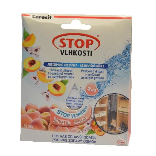 pohlcovač vlhkosti CERESIT STOP sáček 50g (2ks) 0.14 Kg MTA MAXMIX Sklad14 507263