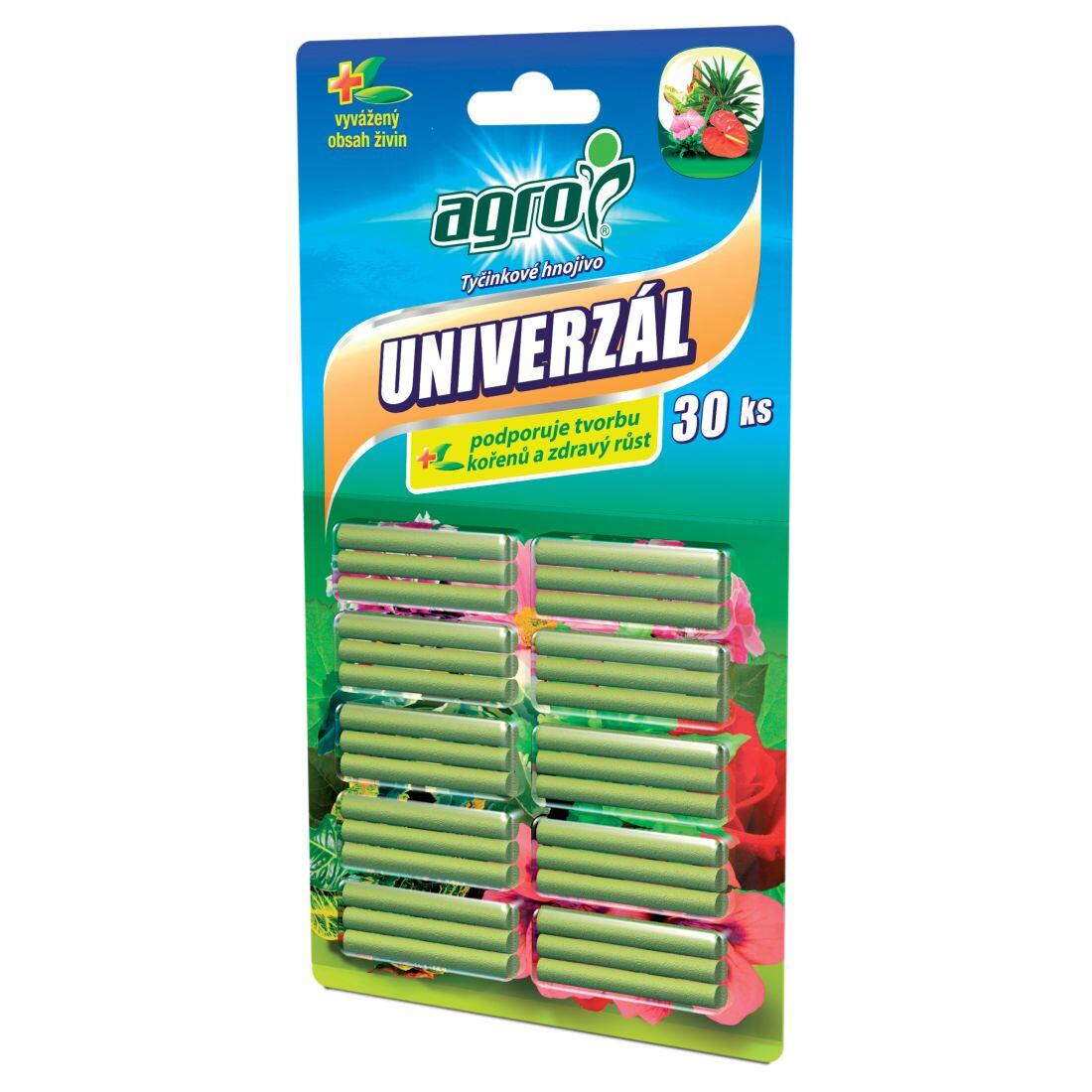hnojivo AGRO tyčinkové univerzální (30ks) 0.05 Kg MTA MAXMIX Sklad14 912180