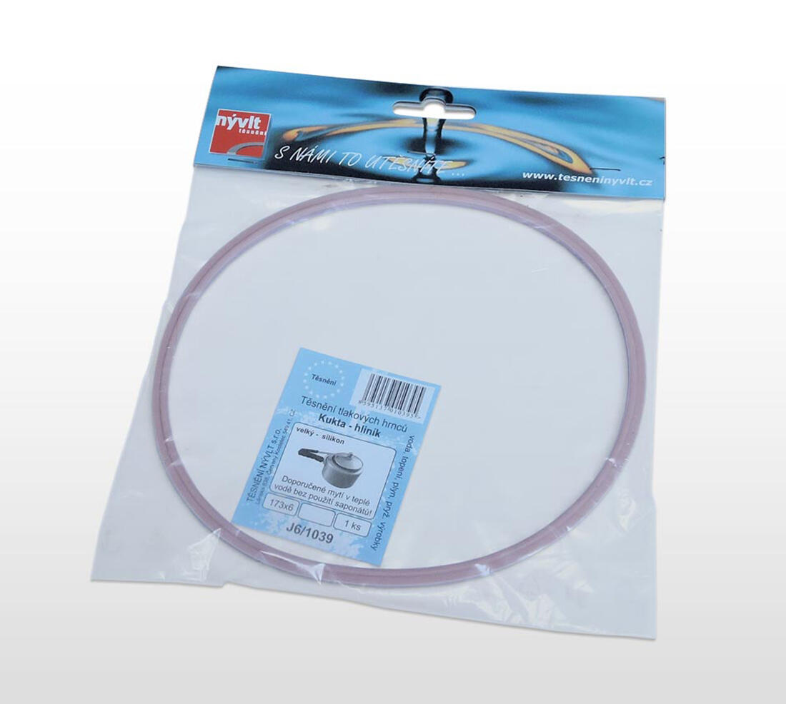 těsnění tlak.hrnců KUKTA Al velká, silikon 0.02 Kg MTA MAXMIX Sklad14 606684