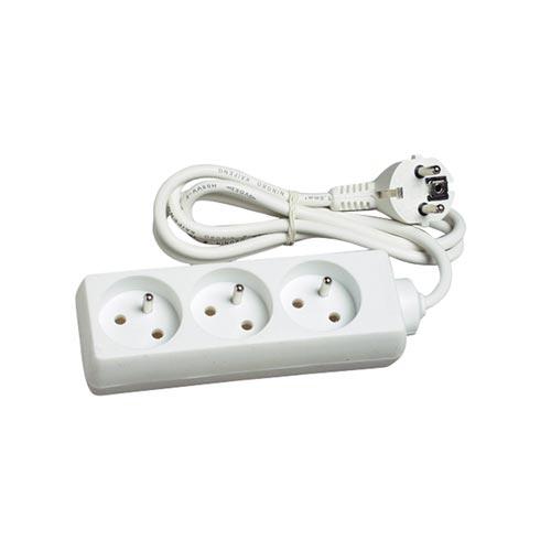 přívod prodlužovací  3m, 3 zásuvky 0.4 Kg MTA MAXMIX Sklad14 105257