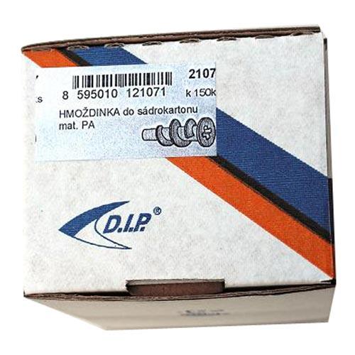 hmoždinka do sádrokartonu plast. 2107 (150ks) papír.obal 0.2 Kg MTA MAXMIX Sklad14 456605
