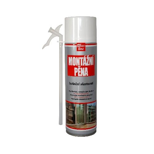 pěna montážní 500ml SILVER LINE 0.66 Kg MTA MAXMIX Sklad14 442233