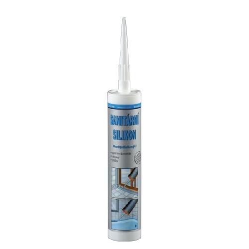 silikon sanitární 280ml BÍ SILVER LINE 0.37 Kg MTA MAXMIX Sklad14 442403