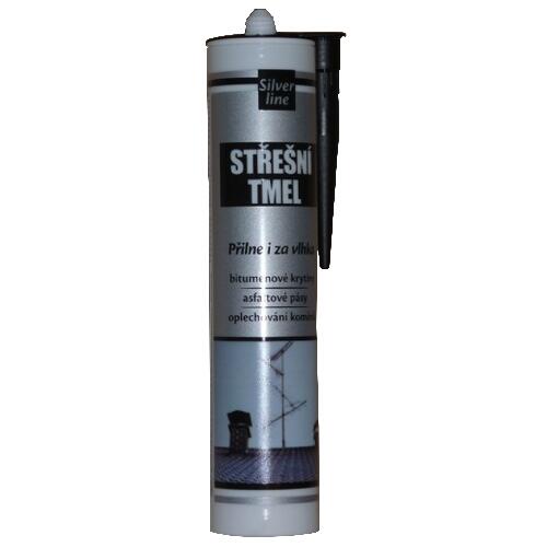 tmel střešní bitumenový 310ml ČER SILVER LINE 0.46 Kg MTA MAXMIX Sklad14 442793