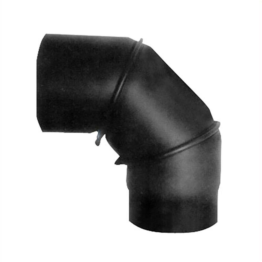koleno kouřové otočné 130mm/90st.t.1,5mm ČER 1.62 Kg MTA MAXMIX Sklad14 654429