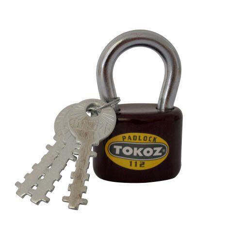 zámek visací 112/50 3kl. TOKOZ (1ks) 0.33 Kg MTA MAXMIX Sklad14 478444