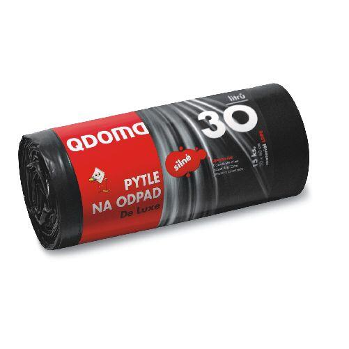 pytle na odpadky  30/35l (15ks) 50x 60cm ČER 24µ SILNÉ 0.1 Kg MTA MAXMIX Sklad14 281420