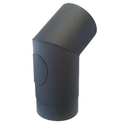 koleno kouřové s otv.120mm/45st.t.1,5mm ČER 1.54 Kg MTA MAXMIX Sklad14 654392