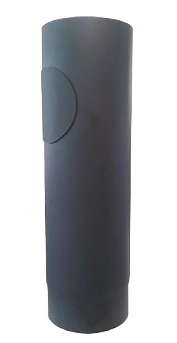 roura kouřová s otv.130mm/ 500 t.1,5mm ČER 2.62 Kg MTA MAXMIX Sklad14 654504