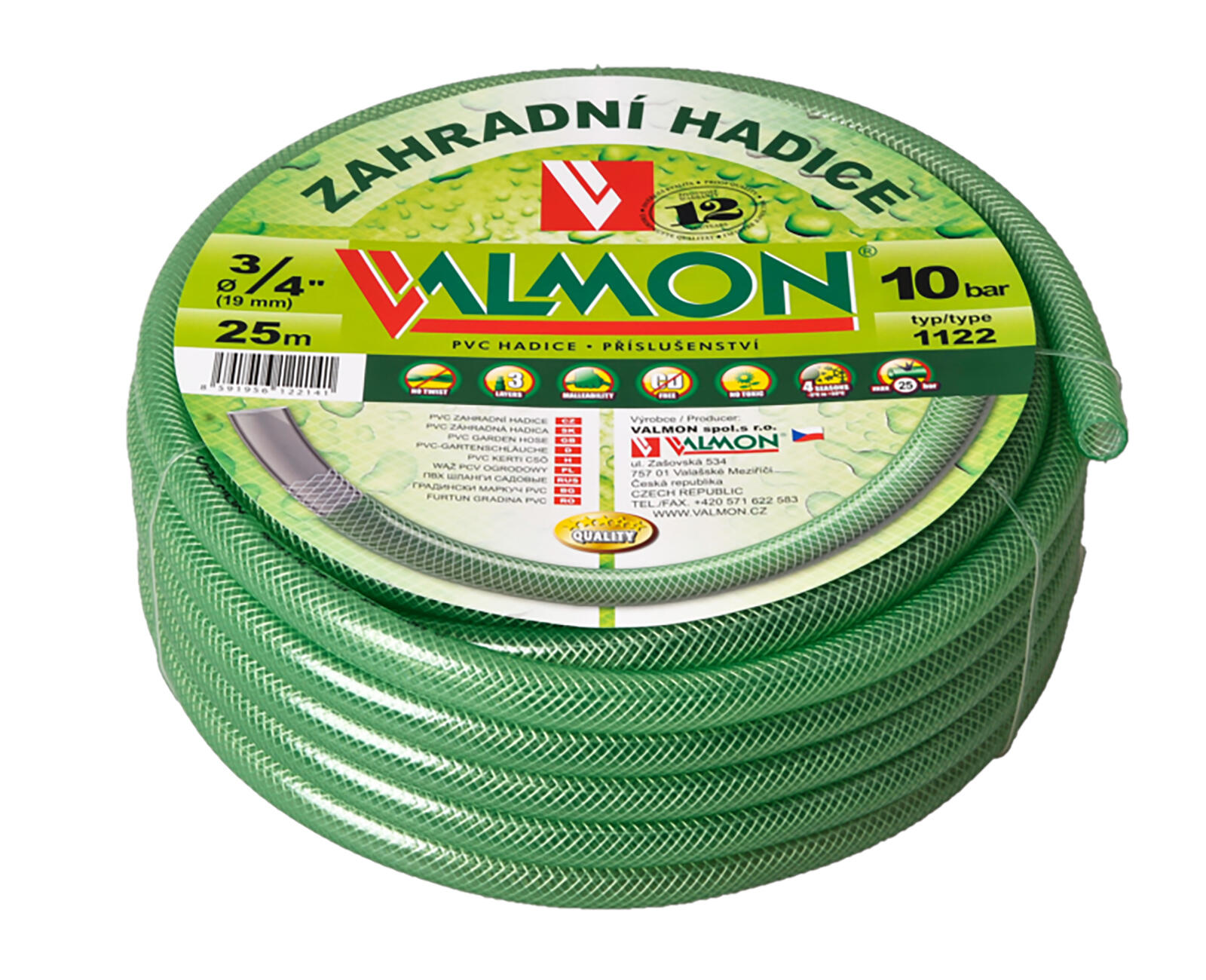 hadice 1122 1/2" (12.7/17.0) (15m), TRA ZE 1.73 Kg MTA MAXMIX Sklad14 486039