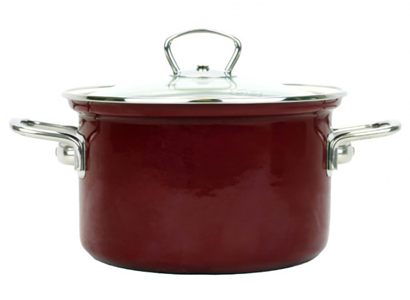 hrnec BELIS ECO-CERAMIC 24cm 6,1l se skleněnou poklicí