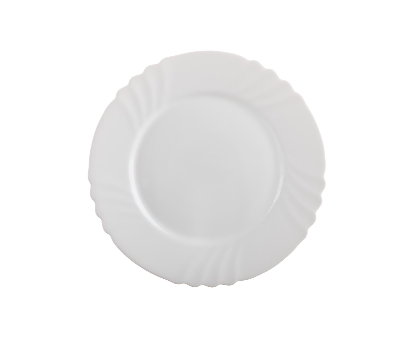 talíř dezertní skleněný EBRO 20cm BÍ 0.25 Kg MTA MAXMIX Sklad14 211474