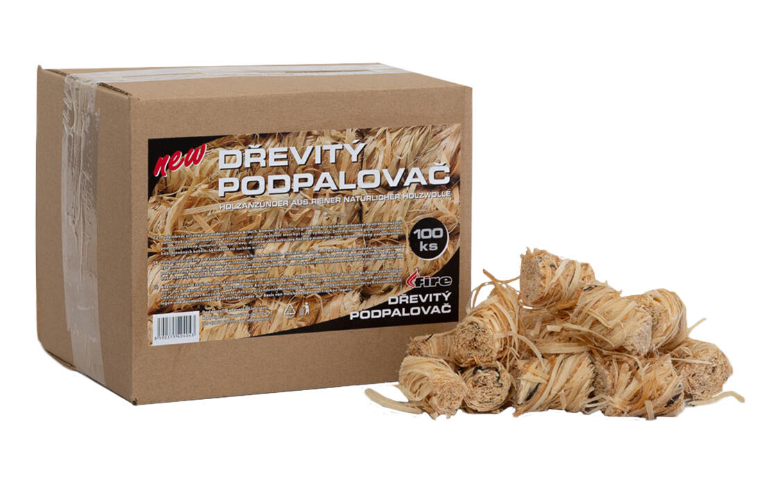 podpalovač dřevitý 3,6cm (100ks) 0.92 Kg MTA MAXMIX Sklad14 667102