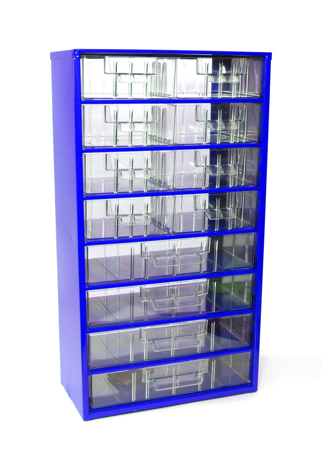 skříňka 2 velikosti 8 stř.,4 vel.zásuvky 30,5x55x15,5cm kov.MO 3.6 Kg MTA MAXMIX Sklad14 212326