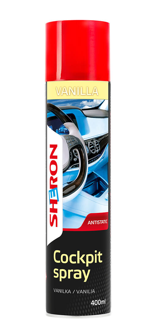 čistič COCKPIT 400ml vanilka SHERON 0.35 Kg MTA MAXMIX Sklad14 269524